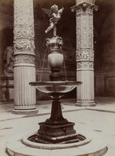 FRATELLI ALINARI (XIX secolo), cortile di Palazzo Vecchio, Firenze, 1880 circa, album