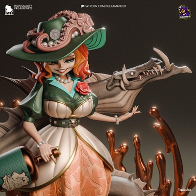 Rum Baba | Resin Garage Kit Figure Game Fan Art | Bulkamancer Sculpts