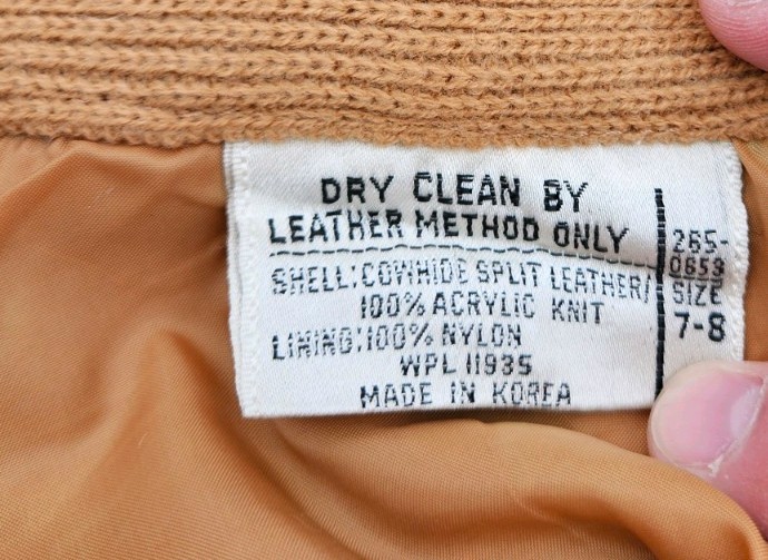 Vintage Women's  Patchwork Split Cowhide Leather … - image 7