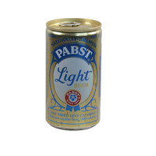 Pabst Light Vintage Beer Can Alum. Bottom Open Pull Tab 43-10