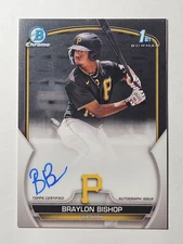 2023 Bowman Chrome Braylon Bishop Bowman 1st Autograph #CPA-BB