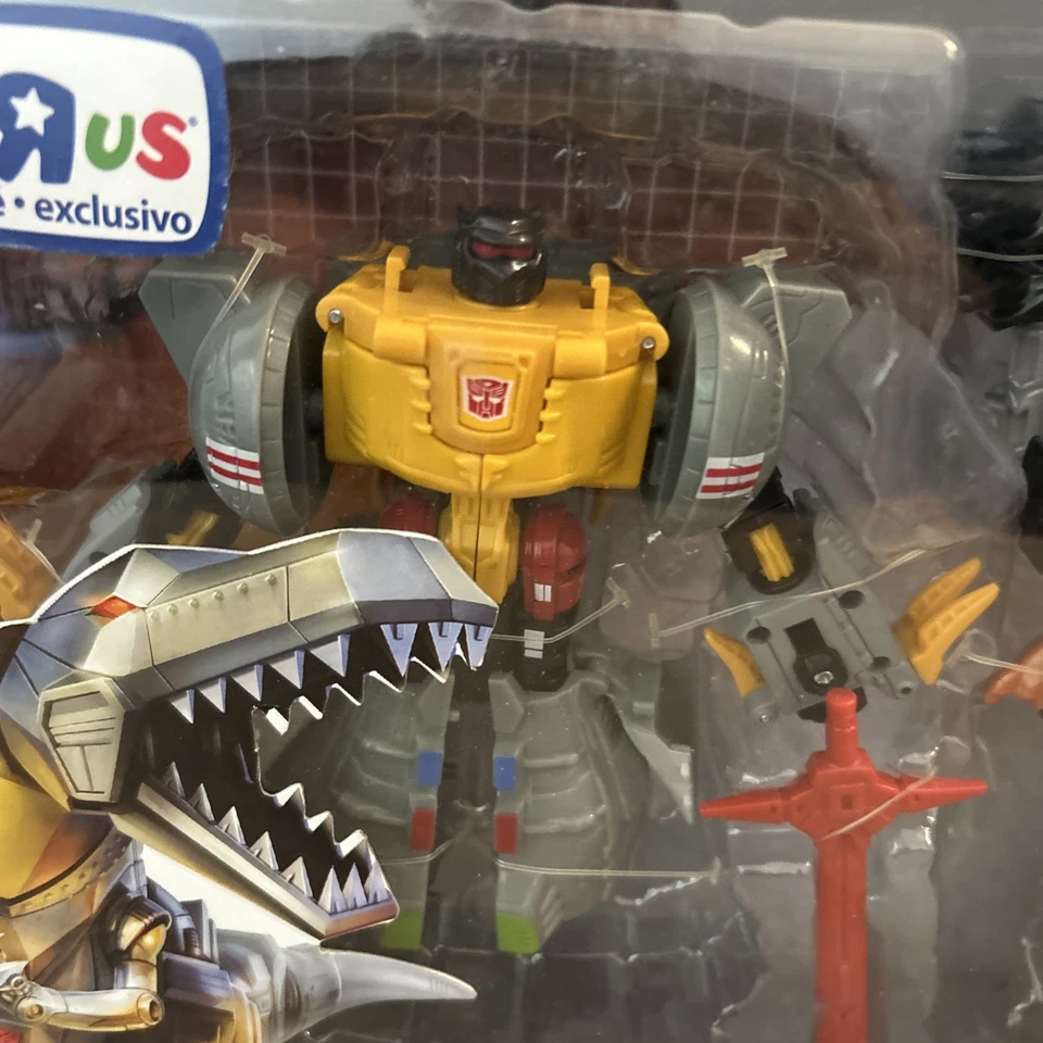Transformers Age Of Extinction Grimlock Evolution 2 Pack Toys R Us Exclusive NEW - Image 2 of 4