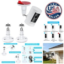 2 Pack Adjustable Security Wall Mount for Ring Stick Up Cam  Ring Outdoor Ca...
