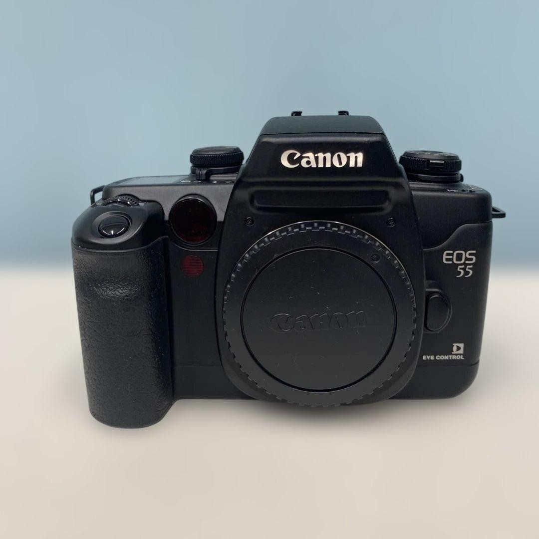 Canon EOS 55 Film SLR Camera with Eye Control Feature Black Body