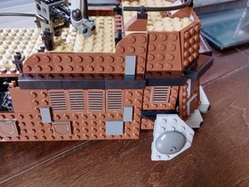 LEGO STAR WARS 7104 +  6210 Jabba's Sail Barge with sails and manual INCOMPLETE