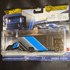 Hot Wheels Car Culture Team Transport 1:64 Sauber-Mercedes C9 Fleet Flyer