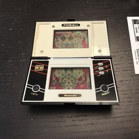 Nintendo Game And Watch Pocketsize Pinball PB-59 Rare Box Variant Collector
