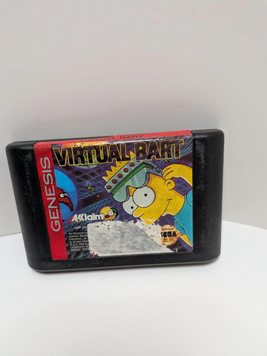 1994 Video Games Virtual Bart for sale | eBay