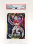 DRAKE MAYE 2024 SELECT PREMIER LEVEL ROOKIE RED & YELLOW SHOCK RC PSA 10 Q0004