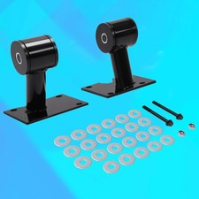 New Steel Engine Motor Mounts Black For Dodge Ram 1500 4.7l 2006-2007 2wd Models