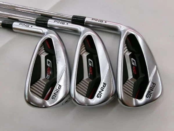 Ping G410 lefty Iron Set 6-9,W,U 6pc Flex Stiff N.S.PRO MODUS3 TOUR 105 Steel - Image 4 of 4