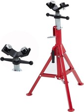 V-Kopf-Rohrstütze Rohrständer V-Kopf 2500 lbs Rohrbock Höhe verstellbar 28-52"