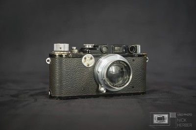 Leica I Black Paint von 1930   S/N 37233 u. Summar Lens | An&Verkauf used-photo