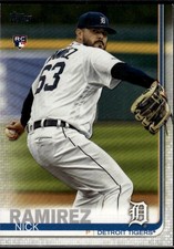 Nick Ramirez 2019 Topps Update Detroit Tigers Rookie #US67