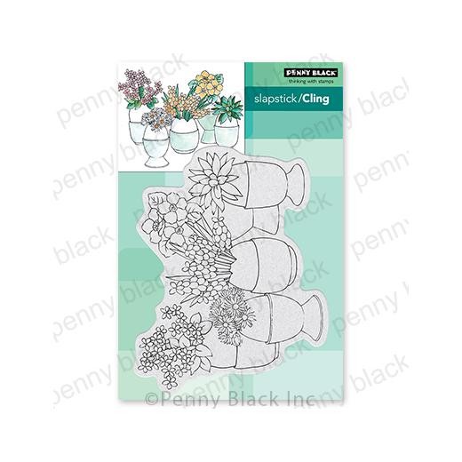 Penny Black Cling Rubber Stamps - Delicate 40-832