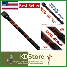 KORR Tools KTW002 3/8-Inch Drive Click Torque Wrench