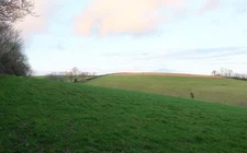 Photo 12x8 Farmland above the Taw valley Satterleigh Looking left from whe c2017