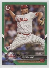 2018 Bowman Green 23/99 Victor Arano #66 6f8