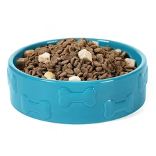 Park Life Designs Pet Bowl | Manor (Small, Azure)
