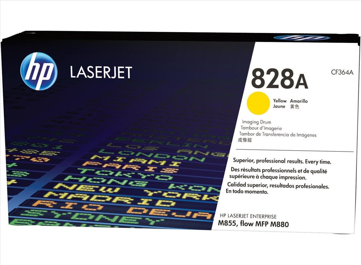 Tambour Jaune HP CF364A 828A pour Imprimante LaserJet