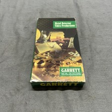 VINTAGE GARRETT METAL DETECTOR GRAND MASTER HUNTER CXIII 1676000 VHS TAPE