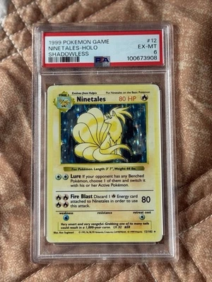 ninetales holographic card value Amazon.com: Ninetales - 12/102 - Holo Rare main image 0