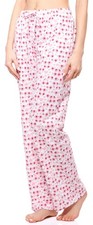Merry Style Damen Pyjama Schlafanzughose Lang Baumwolle S-XXL