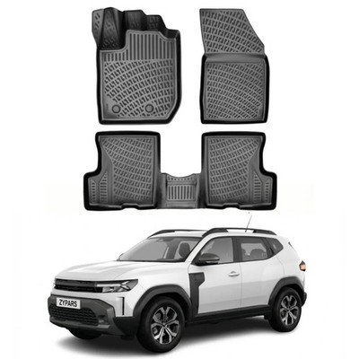 Floor Mats Liner for Renault Duster 4x4 2024-2026 TPE All Weather