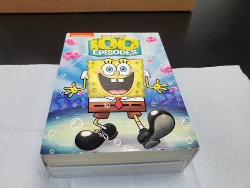SpongeBob SquarePants First 100 Episodes Box Set DVD Nickelodeon