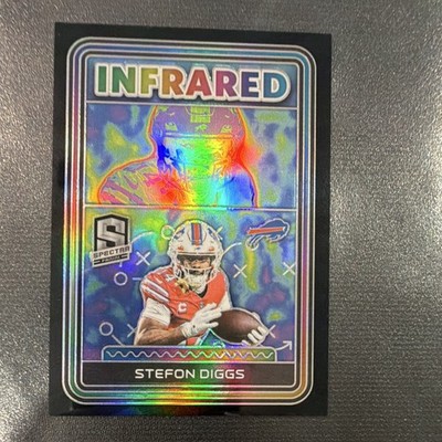 Panini 2023 Spectra Stefon Diggs Buffalo Bills Infrared Insert #I-SD /99