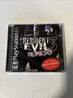 Resident Evil 3: Nemesis w/Dino Crisis Demo (PlayStation 1, 1999) CIB