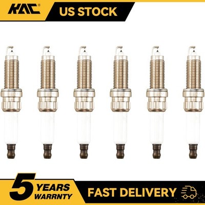 Spark Plugs For 2014-2016 BMW 328i 2.0L For 2014-2018 X5 3.0L Set of 6 97506