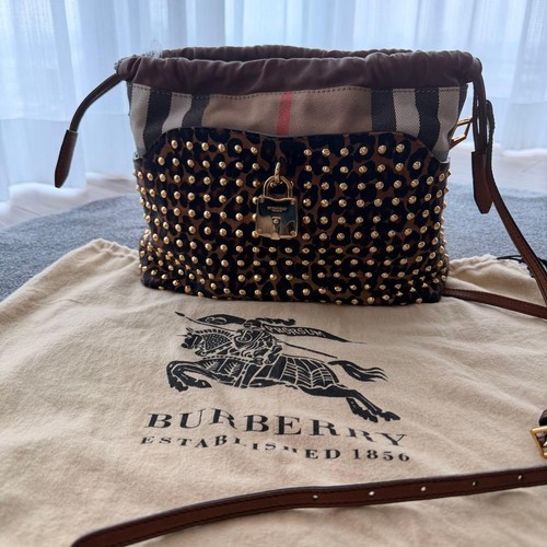 Burberry Prorsum Little Crush Leopard Women Bag LTD Collection Accessory Brown
