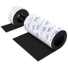 Non Slip Furniture Pads, 2 Rolls Rubber Adhesive Pads, Adhesive Rubber Pads f...