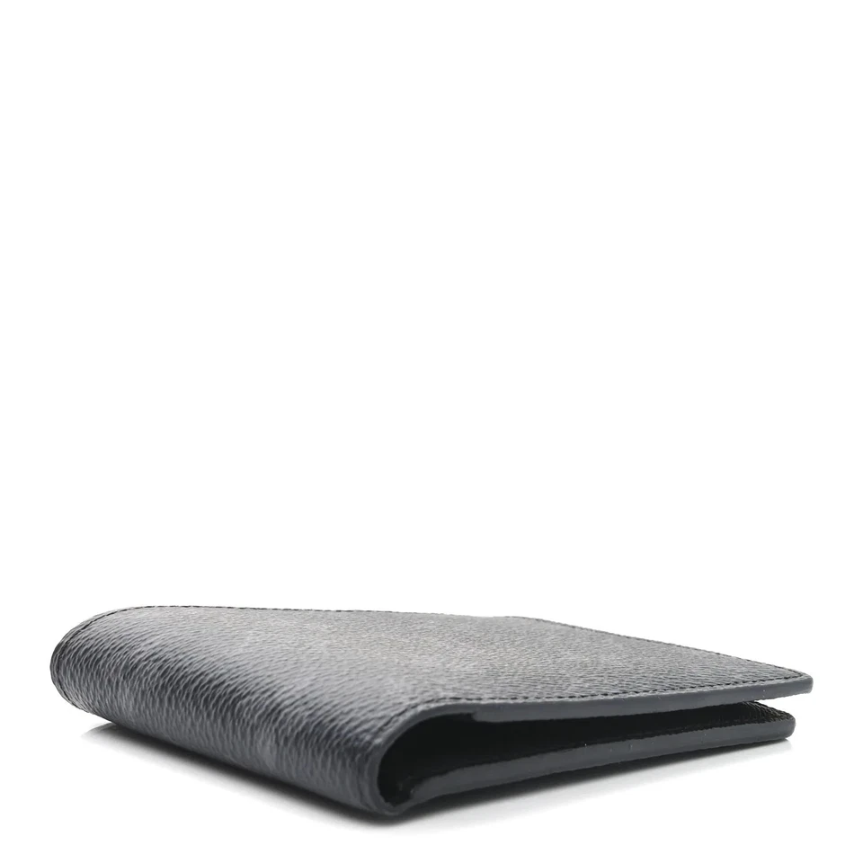 Louis Vuitton M62294 Bifold Wallet Monogram Black AUTHENTICITY VERIFIED - Image 4 of 4