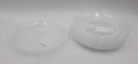 Transparente Untersetzer 15 Cm, 10Er-Set Polplast