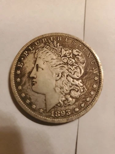 1893-O Morgan Silver Dollar VF Key Date New Orleans Mint