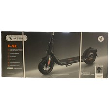Segway F-SE Ninebot Collapsable Steel Framed Electric Kick Scooter, Black