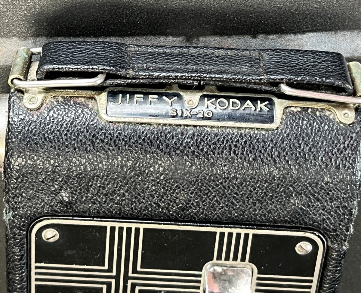 Kodak Jiffy Étui pour appareil photo, en cuir