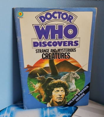 Doctor Who Discovers Strange And Mysterious Creatures. Target  1977 & Poster