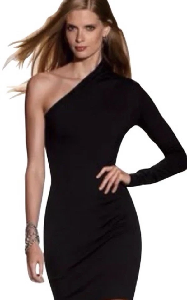 Vestido VS Moda International Un Hombro S Foto 2 de 4