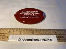 1970's Quikoin Big Mouth Coin Change Purse Malcolm Wyman Williamsville NY