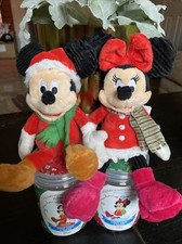 HOLIDAY Disney Scentsy Mickey Minnie Mouse Scent Buddy Clip Set Fragrance New