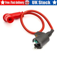NEW FOR Pitbike Racing Ignition Coil HT Lead 125cc 140cc Pit Dirt Bike UK