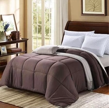 King Size Down Alternative Comforter - Quilted Microfiber Duvet Insert