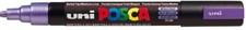 Uni Posca PC-5M Metallic Violet Paint Marker Pens Glass 2.5mm Medium Bullet Nib