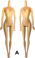 DIY OOAK 2 Replacement Doll Body  A   2 Light Skin Jointed Articulated