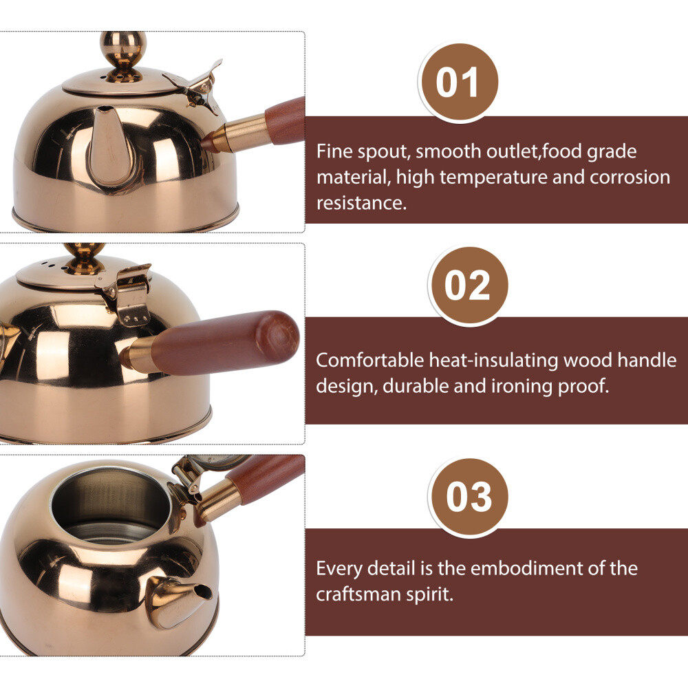 Wood Kettle for Top of Burner Stainless Steel Camping Kettles eBay