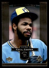 2003 Upper Deck Sweet Spot Classic #9 Cecil Cooper Card Milwaukee Brewers