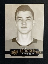 21-22 UD Series 2 Hockey Rookie UD Portraits P-70 Adam Ruzicka